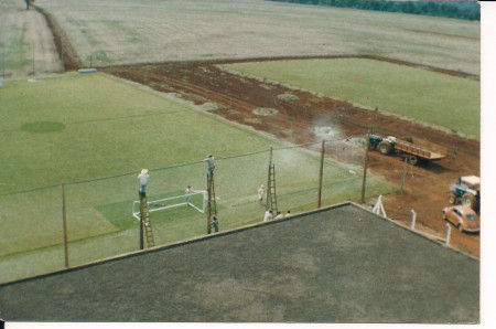 Construção do Campo Caixa da Água 
